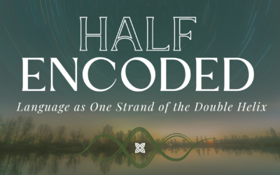 Half Encoded: Language as One Strand of the Double Helix